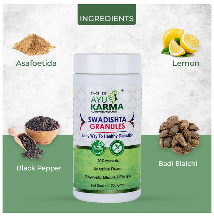 Ayukarma Swadishta Granules (200gm Each)