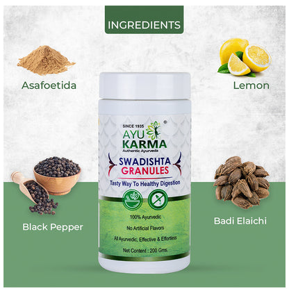 Ayukarma Swadishta Granules (200gm Each)