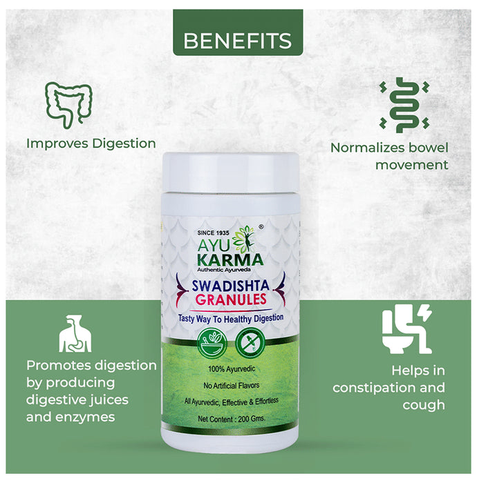 Ayukarma Swadishta Granules (200gm Each)