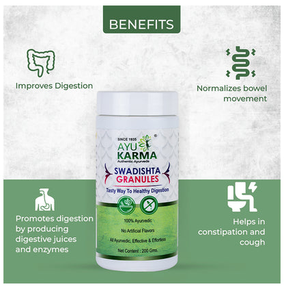 Ayukarma Swadishta Granules (200gm Each)