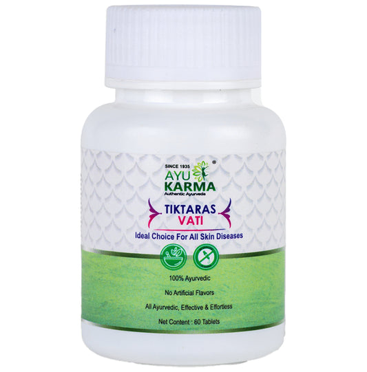 Ayukarma Tiktaras Vati - Classic Derma