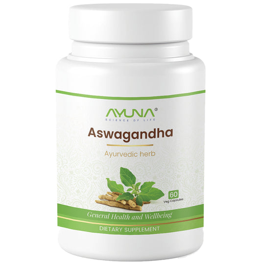 Ayuna Aswagandha Veg Capsule - Classic Derma