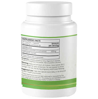 Ayuna Aswagandha Veg Capsule