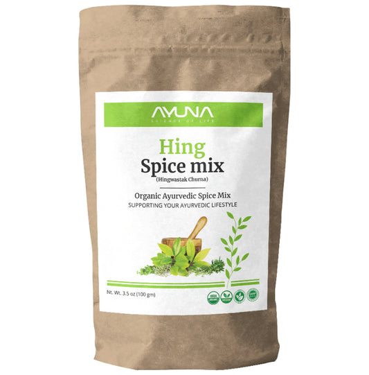 Ayuna Hing Spice Mix (Hingwastak Churna) - Classic Derma