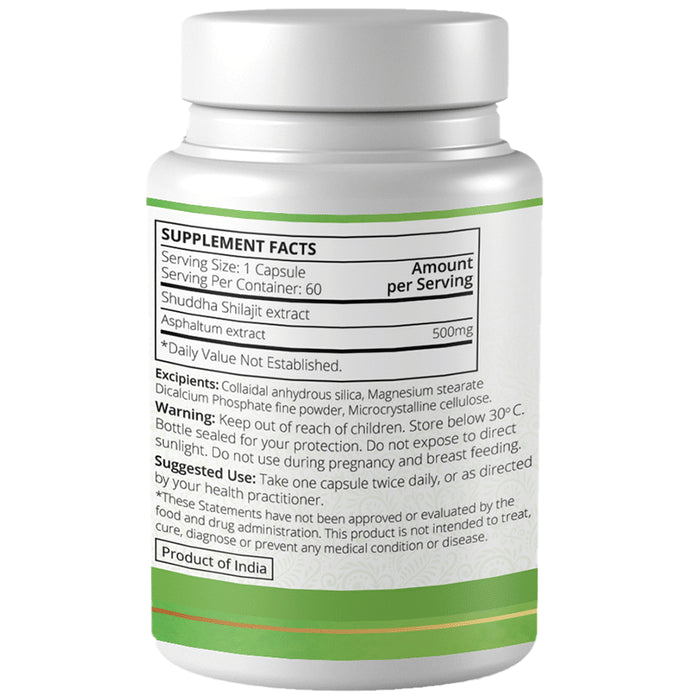 Ayuna Suddha Shilajith Veg Capsule