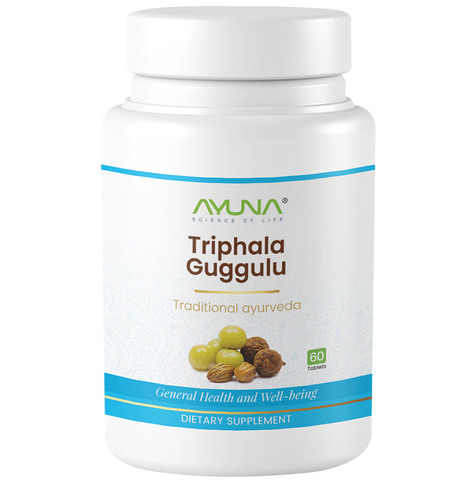Ayuna Triphala Guggulu Tablet - Classic Derma