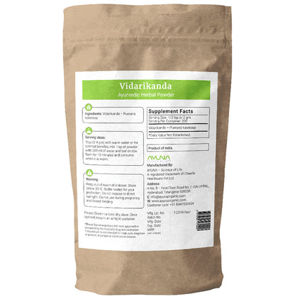 Ayuna Vidarikanda Powder