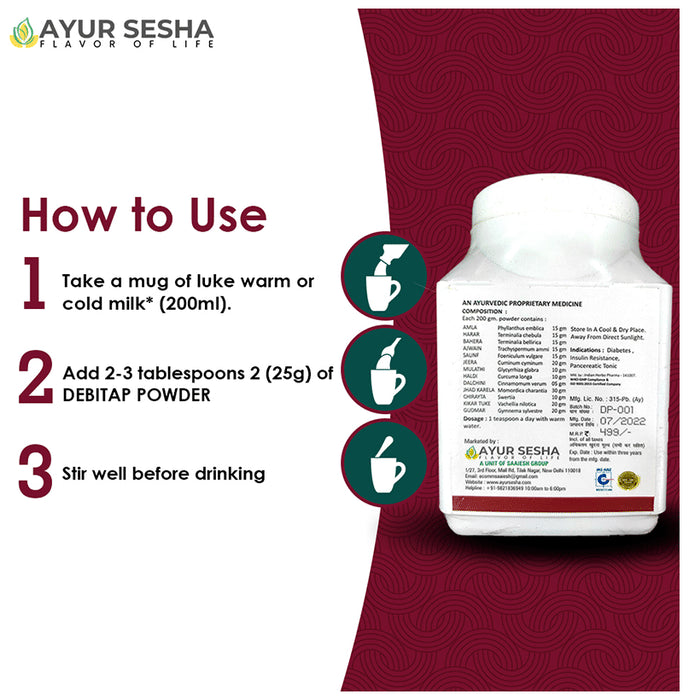 Ayur Sesha Debitap Powder