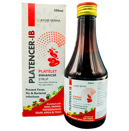 Ayur Sesha Platencer-IB Platelet Enhancer Syrup - Classic Derma