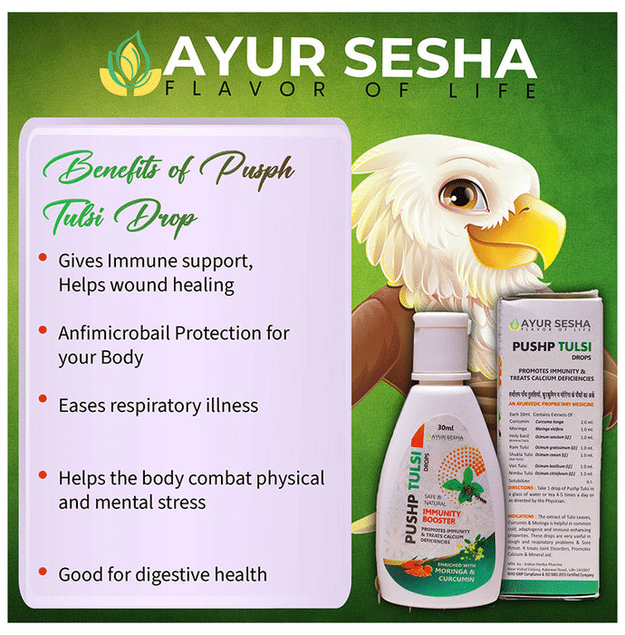 Ayur Sesha Pushpa Tulsi Drop