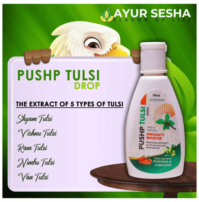 Ayur Sesha Pushpa Tulsi Drop