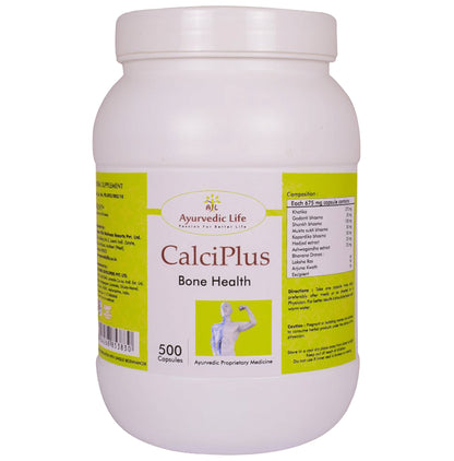 Ayurvedic Life Calciplus Bone Health Capsule - Classic Derma