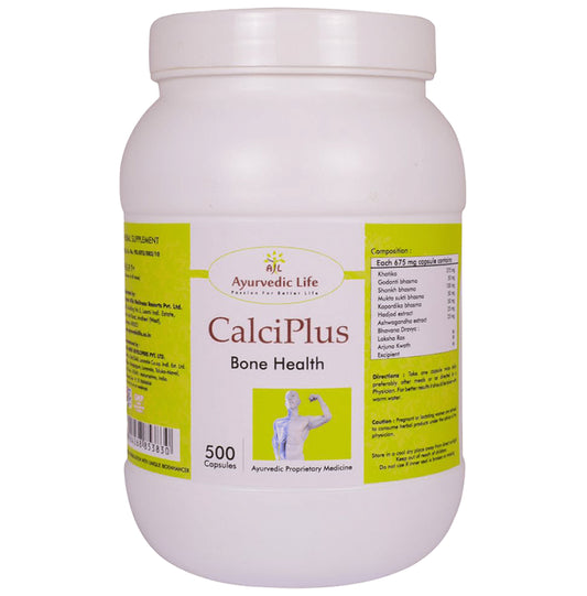 Ayurvedic Life Calciplus Bone Health Capsule - Classic Derma