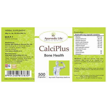Ayurvedic Life Calciplus Bone Health Capsule