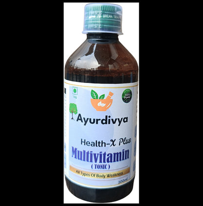 AyurDivya Health-X Plus Multivitamin Tonic (200ml Each) - Classic Derma
