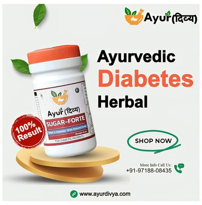 AyurDivya Sugar-Forte Powder (120 gm Each)