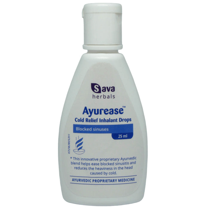 Ayurease Cold Relief Inhalant Drops - Classic Derma