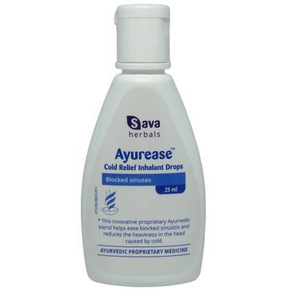 Ayurease Cold Relief Inhalant Drops - Classic Derma