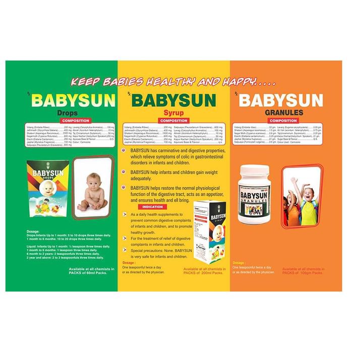 Ayursun Pharma Babysun Granules
