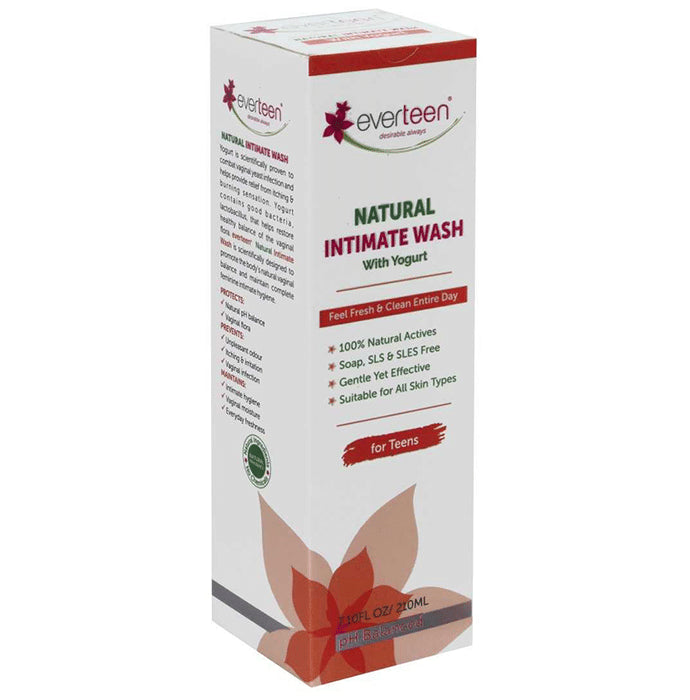 Everteen Natural Intimate Wash with Yogurt for Teens - Classic Derma