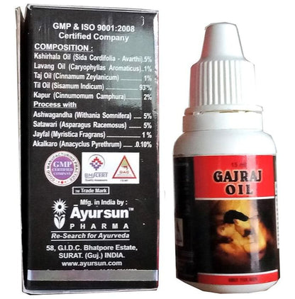 Ayursun Pharma Gajraj Oil