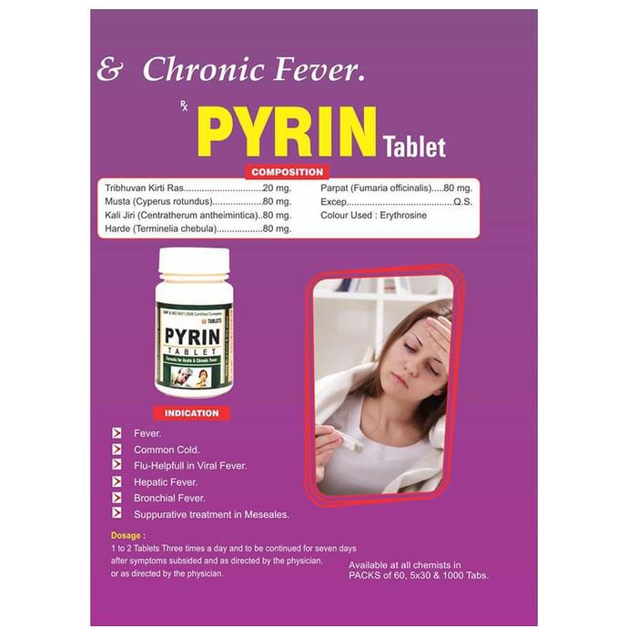 Ayursun Pharma Pyrin Tablet