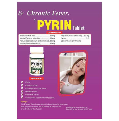 Ayursun Pharma Pyrin Tablet