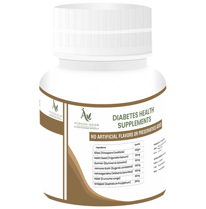 Ayurveda Indian Diabetes Health Supplement Capsule