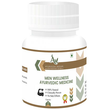 Ayurveda Indian Men Wellness Capsule - Classic Derma