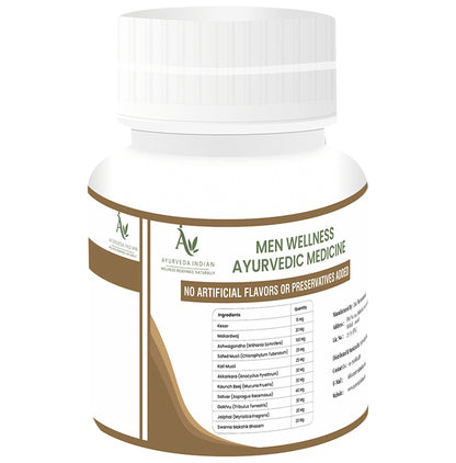 Ayurveda Indian Men Wellness Capsule