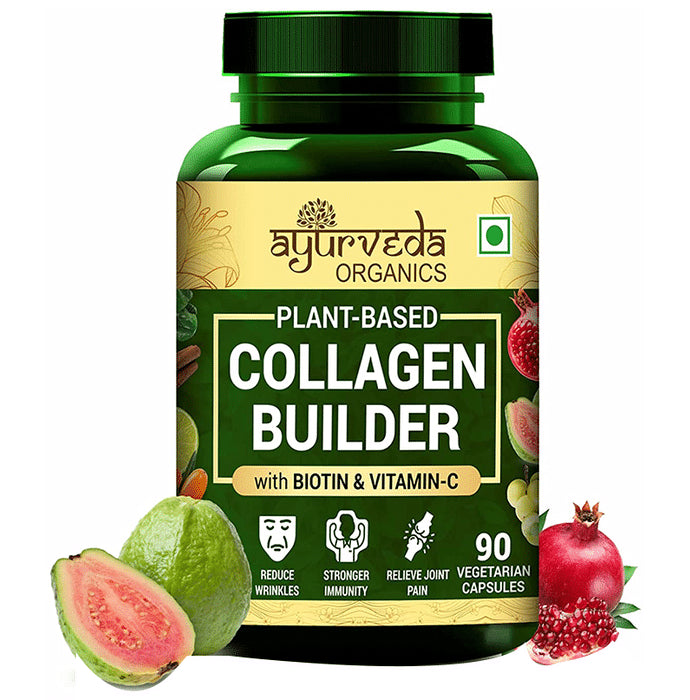 Ayurveda Organics Collagen Builder Vegetarian Capsule - Classic Derma