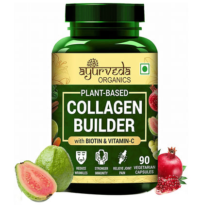 Ayurveda Organics Collagen Builder Vegetarian Capsule - Classic Derma
