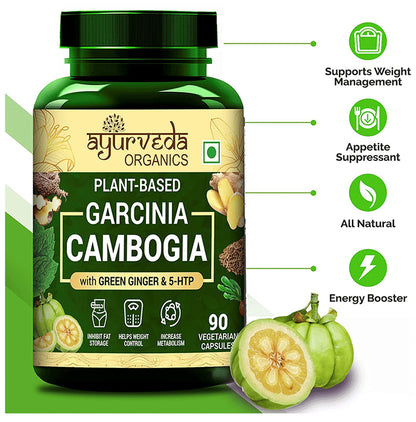 Ayurveda Organics Garcinia Cambogia Vegetarian Capsule