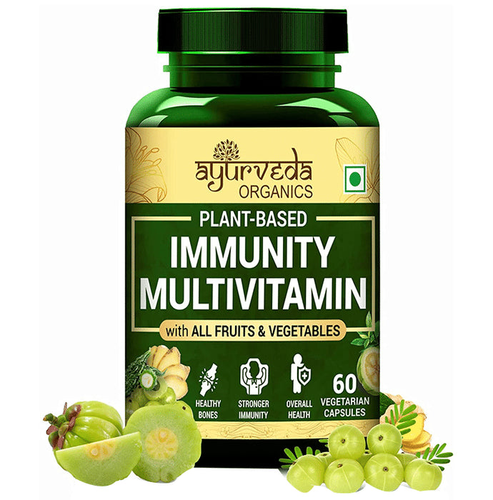 Ayurveda Organics Immunity Multivitamin Vegetarian Capsule - Classic Derma
