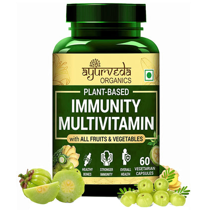 Ayurveda Organics Immunity Multivitamin Vegetarian Capsule - Classic Derma