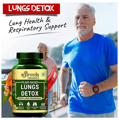 Ayurveda Organics Lungs Detox Vegetarian Capsule