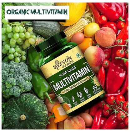 Ayurveda Organics Plant-Based Multivitamin Vegetarian Capsule