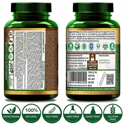 Ayurveda Organics Plant-Based Multivitamin Vegetarian Capsule for Women