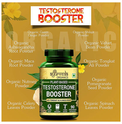Ayurveda Organics Plant-Based Testosterone Booster Vegetarian Capsule