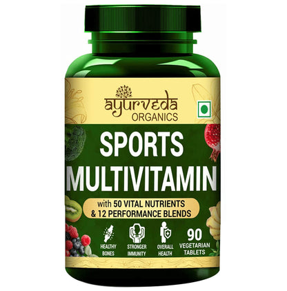 Ayurveda Organics Sports Multivitamin Vegetarian Tablet - Classic Derma