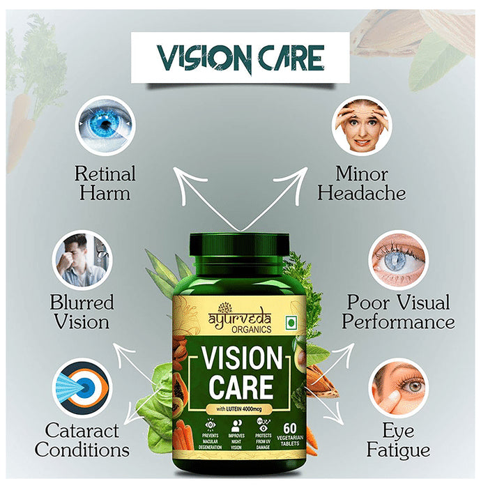 Ayurveda Organics Vision Care Vegetarian Tablet