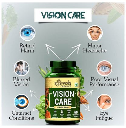 Ayurveda Organics Vision Care Vegetarian Tablet