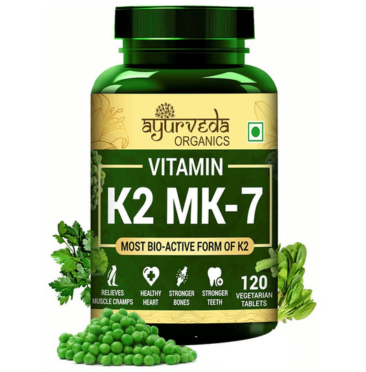 Ayurveda Organics Vitamin K2 MK 7 Vegetarian Tablet - Classic Derma