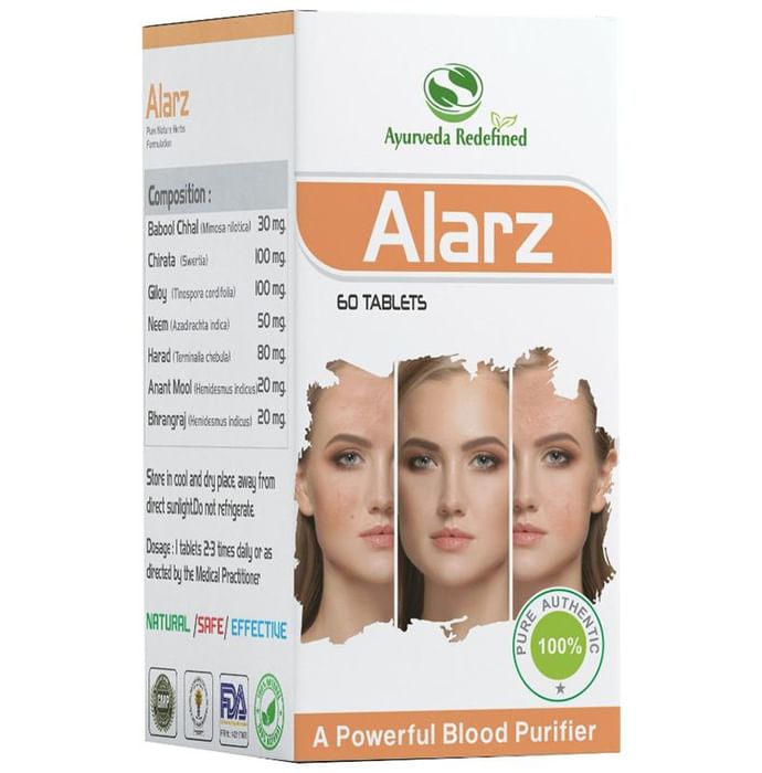 Ayurveda Redefined Alarz Tablet - Classic Derma