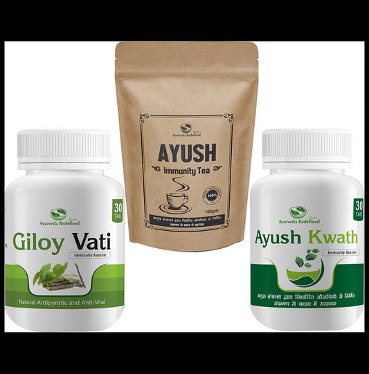 Ayurveda Redefined Ayush Immunity Kit - Classic Derma