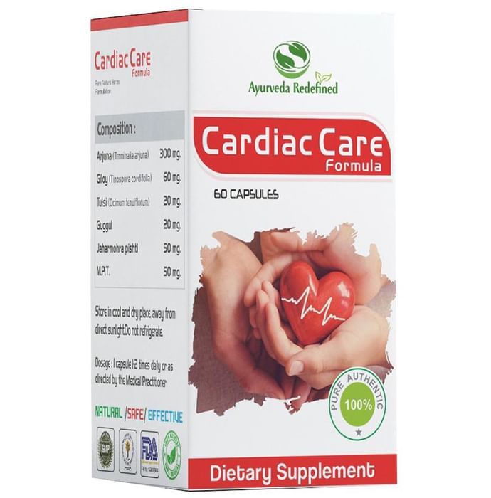 Ayurveda Redefined Cardiac Care Formula Capsule - Classic Derma