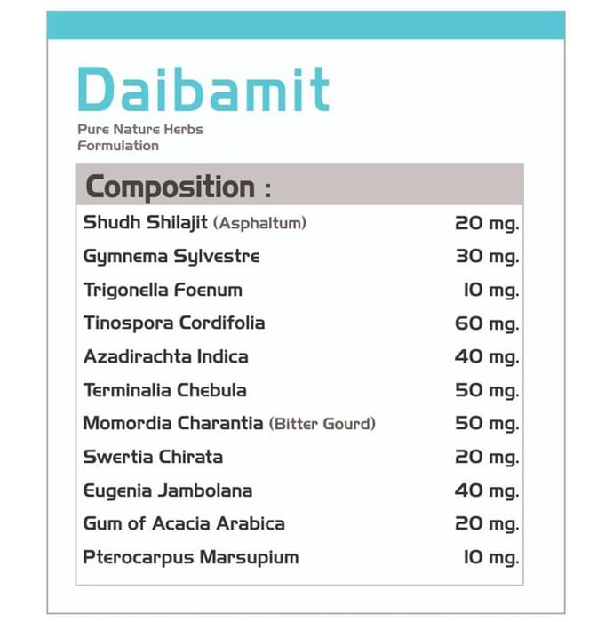 Ayurveda Redefined Diabamit Tablet