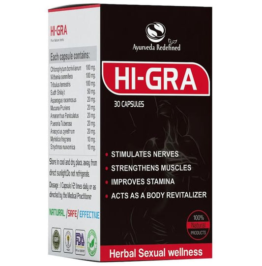 Ayurveda Redefined Hi-Gra Capsule - Classic Derma