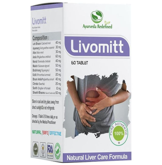Ayurveda Redefined Livomitt Tablet - Classic Derma