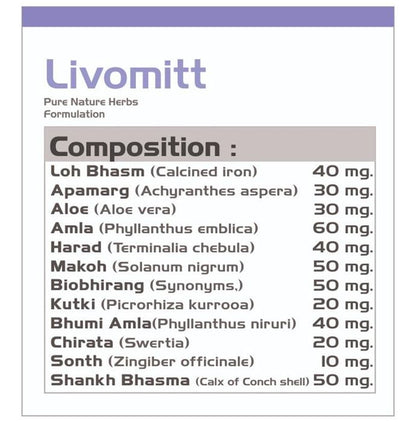Ayurveda Redefined Livomitt Tablet
